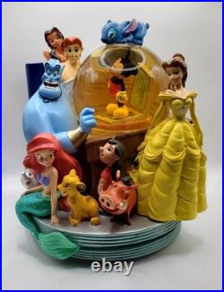 DISNEY Through The Years Vol II Musical Snow Globe / VERY RARE