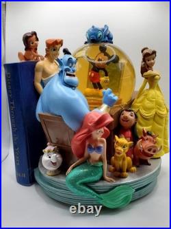 DISNEY Through The Years Vol II Musical Snow Globe / VERY RARE