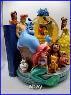 DISNEY Through The Years Vol II Musical Snow Globe / VERY RARE