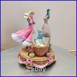 Dinsey Cinderella Pink Dress Mini Snow Globe