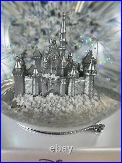 Disney100th AnniversarySleeping Beauty CastleSnow Globe NIB