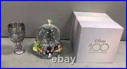 Disney 100th Anniversary Showcase Snow Globe Dome 1923 Figure and Goblet