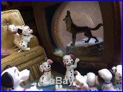 Disney 101 Dalmatians Collectible Snowglobe Motion and Light RARE