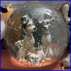 Disney 101 Dalmatians Family Time Musical Lights Snow Globe CRUELLA DE VIL READ