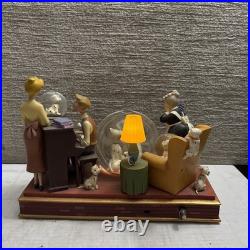 Disney 101 Dalmatians Family Time Musical Lights Snow Globe CRUELLA DE VIL READ