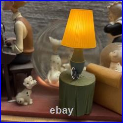 Disney 101 Dalmatians Family Time Musical Lights Snow Globe CRUELLA DE VIL READ