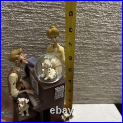 Disney 101 Dalmatians Family Time Musical Lights Snow Globe CRUELLA DE VIL READ