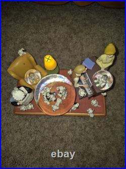 Disney 101 Dalmatians Family Time Musical Lights Snow Globe Tested Works Great