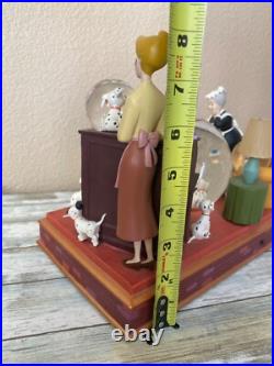 Disney 101 Dalmatians Family Time Musical Snow Globe Plays Cruella De Vil