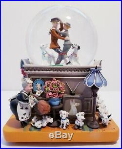 Disney 101 Dalmatians Snow Globe With Music & Lights Very Rare