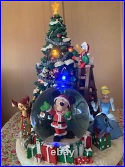 Disney #11 Snow Globe Christmas Tree