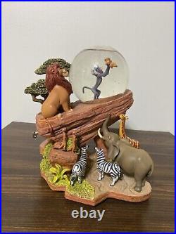 Disney 1994 Lion King Musical Snow Globe Circle Of Life