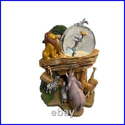 Disney 1994 Lion King Snow Globe Circle Of Life