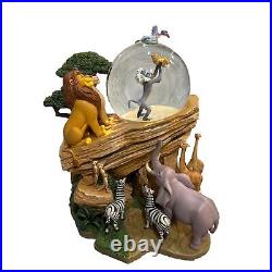 Disney 1994 Lion King Snow Globe Circle Of Life