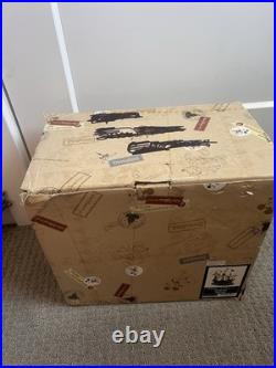 Disney 1998 Peter Pan Pirate Ship You Can Fly Snow Globe Light Music Box