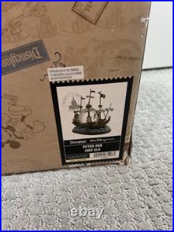 Disney 1998 Peter Pan Pirate Ship You Can Fly Snow Globe Light Music Box
