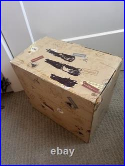 Disney 1998 Peter Pan Pirate Ship You Can Fly Snow Globe Light Music Box