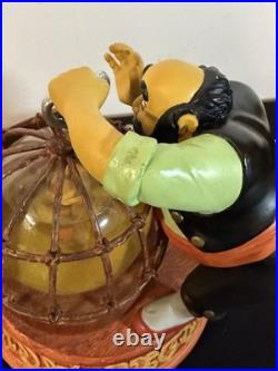 Disney 21103 Pinocchio In Cage Stromboli 8 Snow Globe Jiminy Cricket Toyland