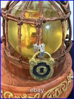 Disney 21103 Pinocchio In Cage Stromboli 8 Snow Globe Jiminy Cricket Toyland