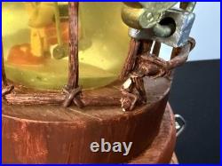 Disney 21103 Pinocchio In Cage Stromboli 8 Snow Globe Jiminy Cricket Toyland