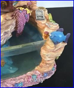 Disney 21364 The Little Mermaid Water Fountain Snow Globe Ariel Sebastian Works