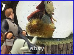 Disney 26755 Sleeping Beauty And Prince Wood Base Snow Globe Once Upon A Dream