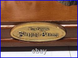 Disney 26755 Sleeping Beauty And Prince Wood Base Snow Globe Once Upon A Dream