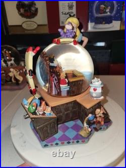 Disney 50th Anniversary Alice In Wonderland Courtroom Trial Musical Snowglobe