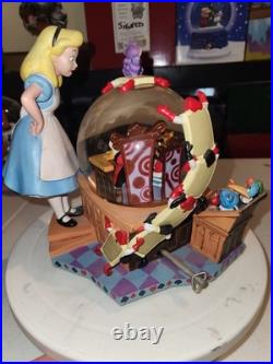 Disney 50th Anniversary Alice In Wonderland Courtroom Trial Musical Snowglobe