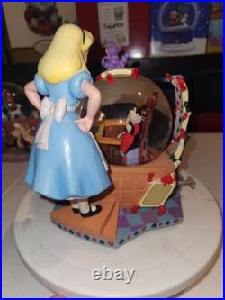 Disney 50th Anniversary Alice In Wonderland Courtroom Trial Musical Snowglobe