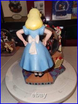 Disney 50th Anniversary Alice In Wonderland Courtroom Trial Musical Snowglobe