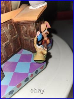 Disney 50th Anniversary Alice In Wonderland Courtroom Trial Musical Snowglobe