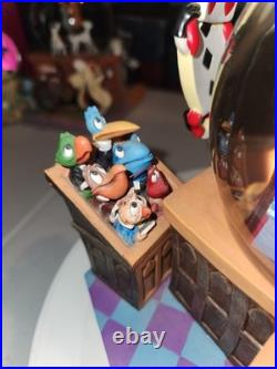 Disney 50th Anniversary Alice In Wonderland Courtroom Trial Musical Snowglobe