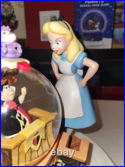 Disney 50th Anniversary Alice In Wonderland Courtroom Trial Musical Snowglobe