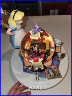 Disney 50th Anniversary Alice In Wonderland Courtroom Trial Musical Snowglobe