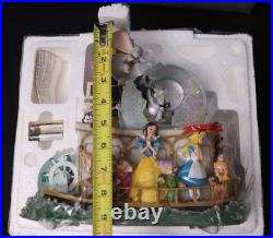 Disney 75th Mickey's Steamboat Ride Snow Globe Musical Withorig Box Works MINT