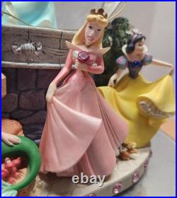 Disney A Dream Is A Wish Your Heart Makes Princess snow globe New in Box