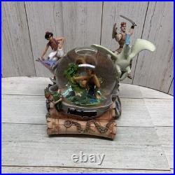 Disney Adventures Musical Snow-globe #28560 With Box Tarzan Hercules Aladdin
