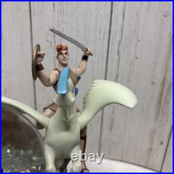 Disney Adventures Musical Snow-globe #28560 With Box Tarzan Hercules Aladdin