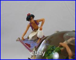 Disney Adventures Tarzan, Hercules, Aladdin, Peter Pan Musical Water Snow Globe