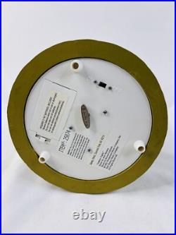 Disney Aladdin Arabian Nights Lightup Hourglass Snow Globe Musical, See pictures