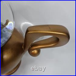 Disney Aladdin Art of Jasmine Genie Lamp Musical Snow Globe Disney Aladdin Art of Jasmine Genie Lamp Musical Snow Globe