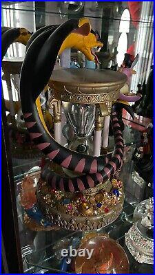 Disney Aladdin Hourglass Snow Globe Arabian Nights
