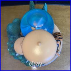 Disney Aladdin Princess Jasmine Rajah Peacock Fountain Snow Globe flaws