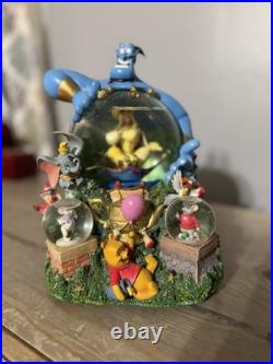 Disney Aladdin Share A Dream Come True Parade Float Snow Globe Whole New World
