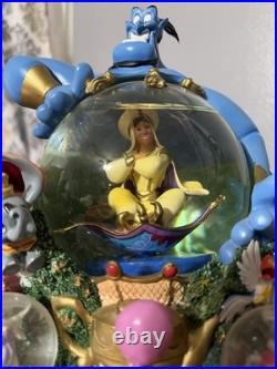Disney Aladdin Share A Dream Come True Parade Float Snow Globe Whole New World