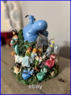 Disney Aladdin Share A Dream Come True Parade Float Snow Globe Whole New World