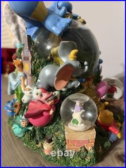Disney Aladdin Share A Dream Come True Parade Float Snow Globe Whole New World
