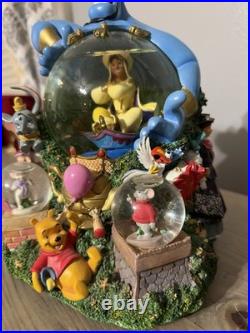 Disney Aladdin Share A Dream Come True Parade Float Snow Globe Whole New World