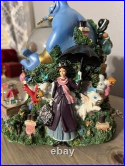 Disney Aladdin Share A Dream Come True Parade Float Snow Globe Whole New World